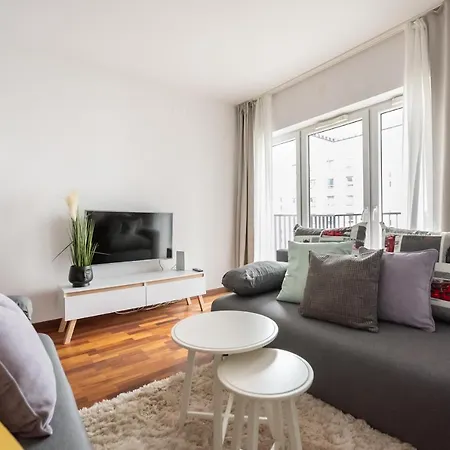 Wola Sunset Free Parking Appartement