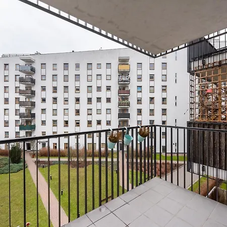 Apartman Wola Sunset Free Parking Varsó